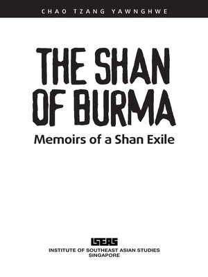 cover image of The Shan of Burma